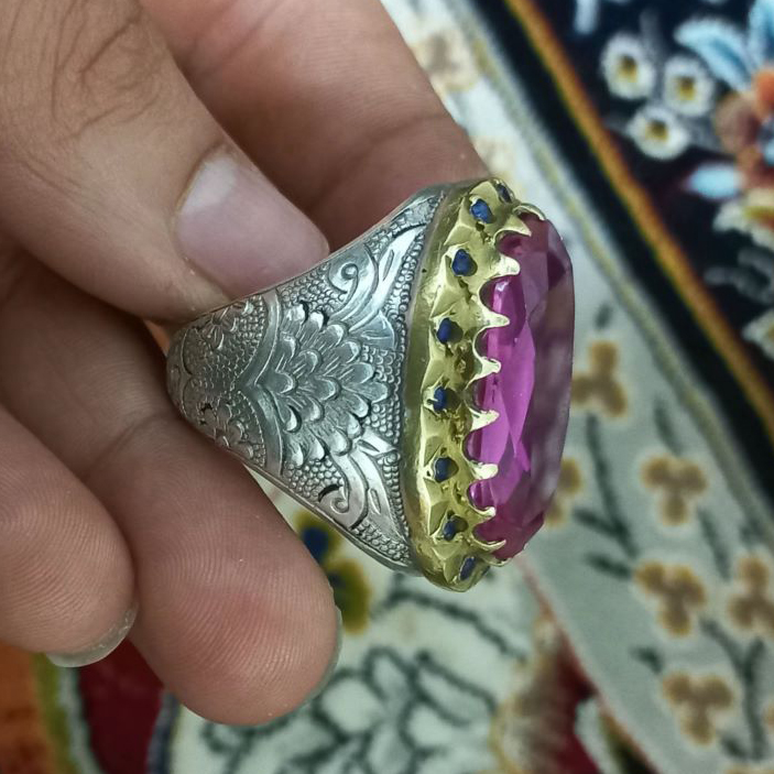 انگشتر نقره نفیس